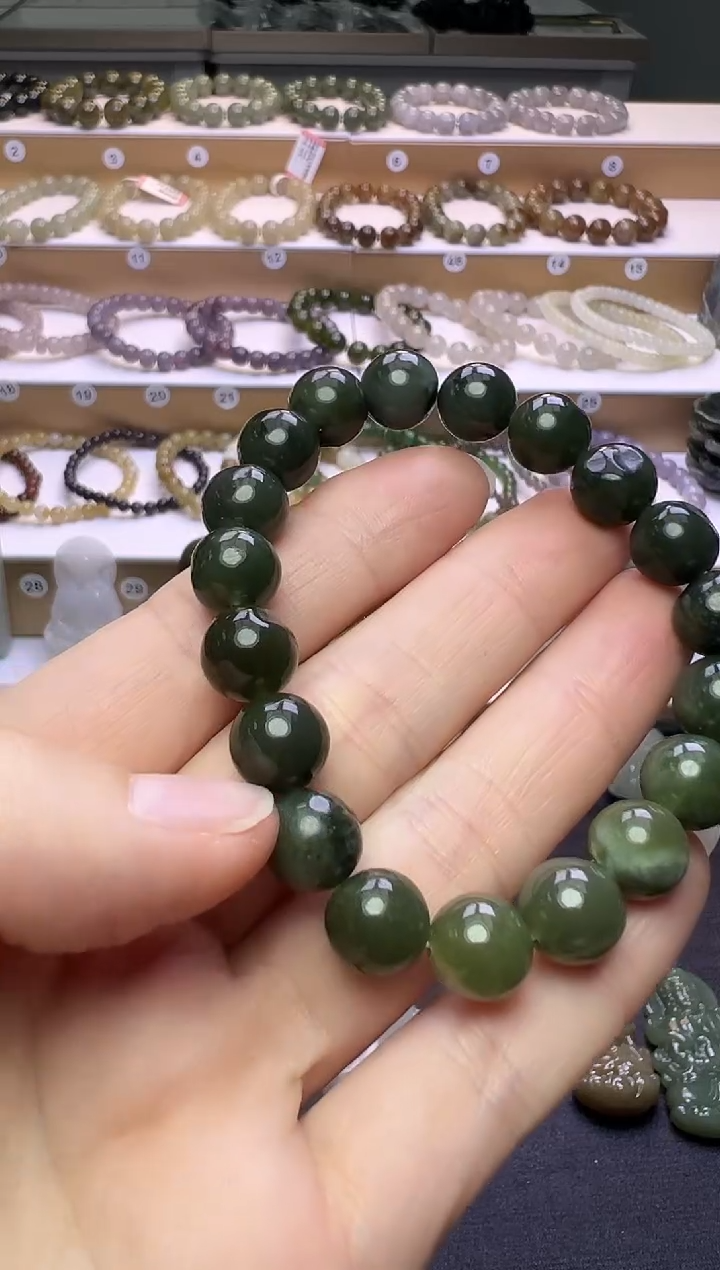 颈饰未镶嵌和田玉113号链接卡10mm