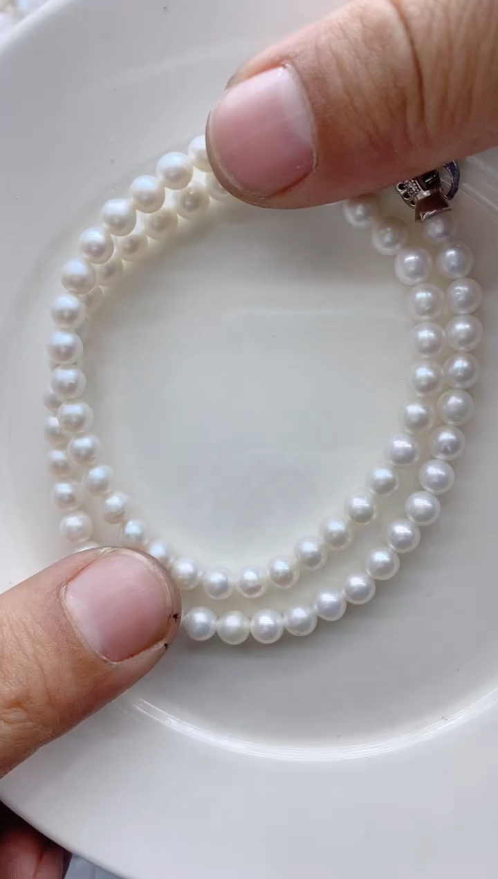 淡水珍珠未镶嵌颈饰2238
