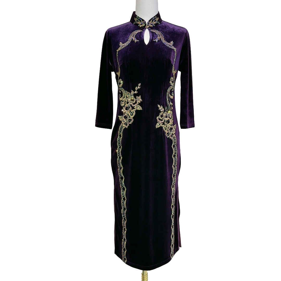 依诺 912669 旗袍裙