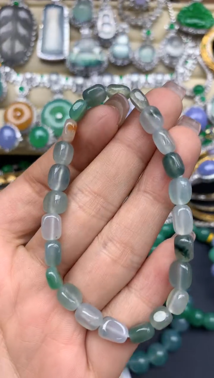 未镶嵌手链翡翠139-中国好珍宝