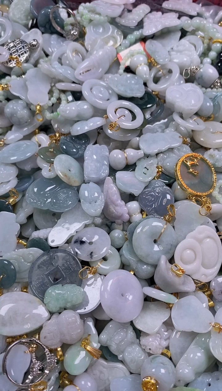 【闪购商品】翡翠颈饰未镶嵌闪购0124963