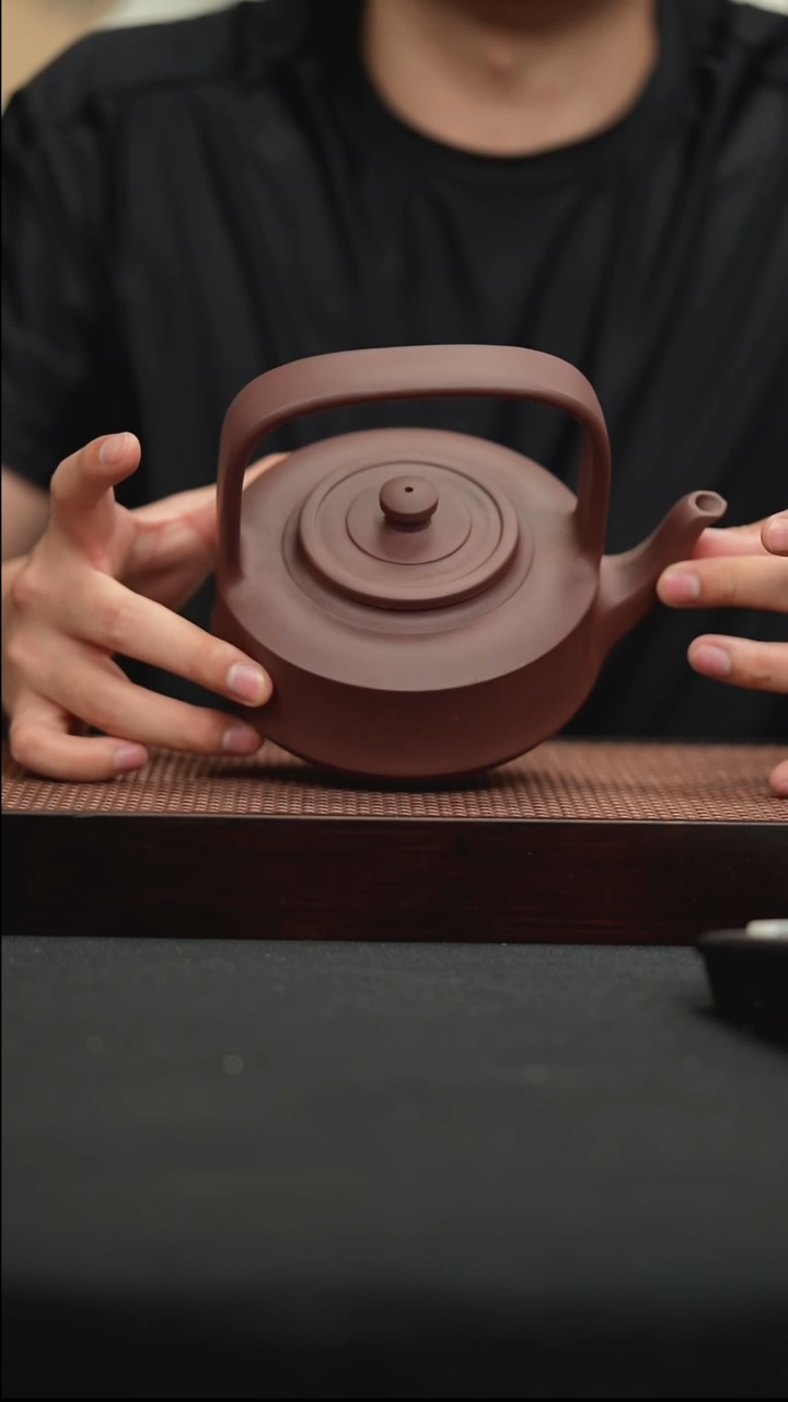 茶壶紫砂底槽清提壁提梁