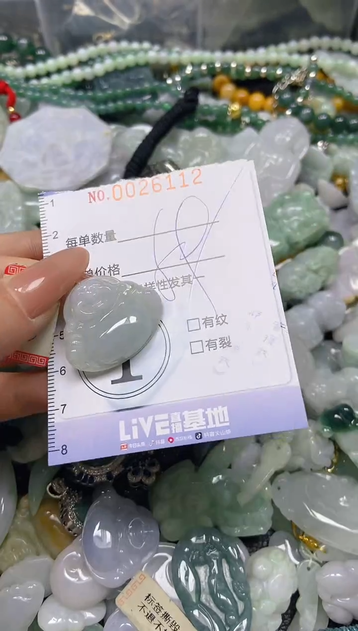 【闪购商品】翡翠颈饰未镶嵌闪购0026112