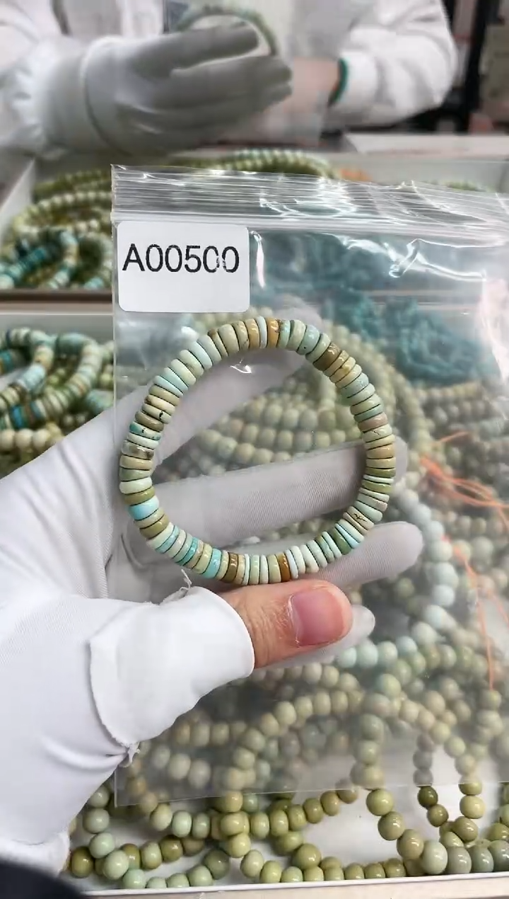 【闪购商品】绿松石珠宝奇石未镶嵌7mm+