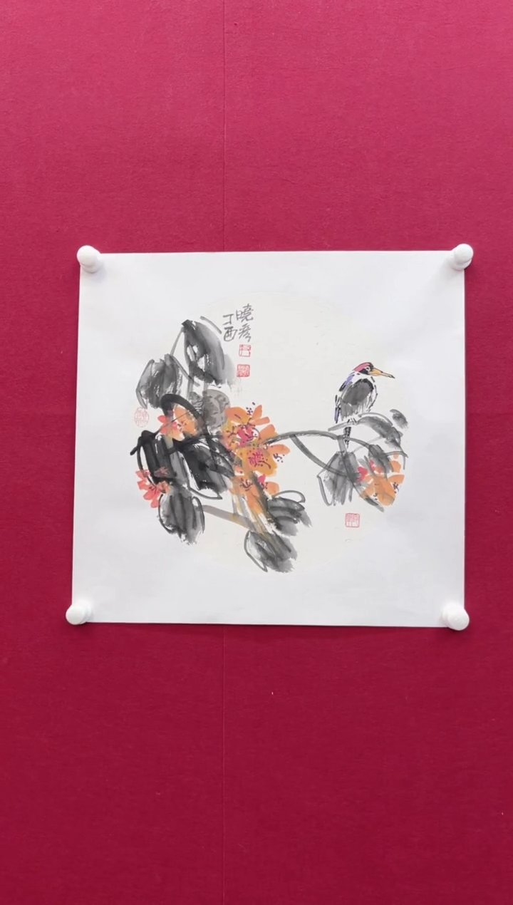 【闪购商品】国画L-尹老师绘画作品