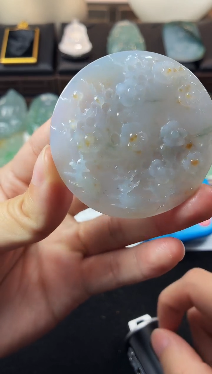 未镶嵌定制翡翠怀**乡毛货不退不换