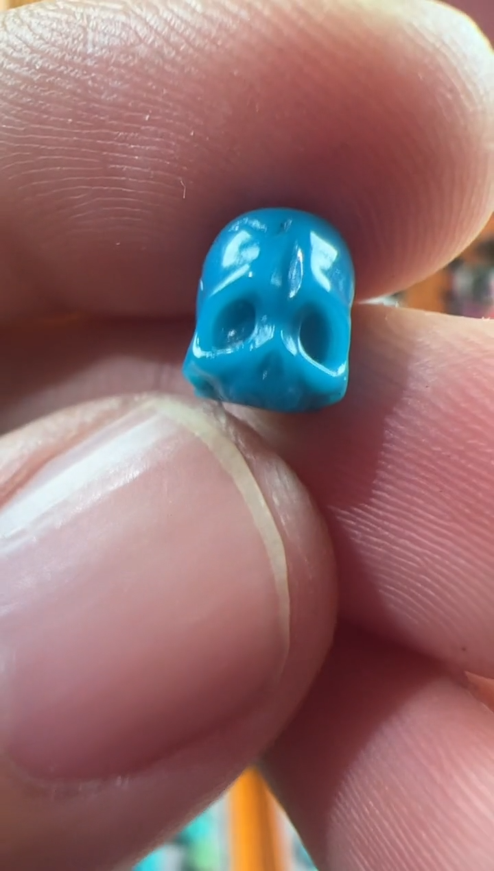 未镶嵌绿松石.128号 绿松石配饰套装ylp8*7mm