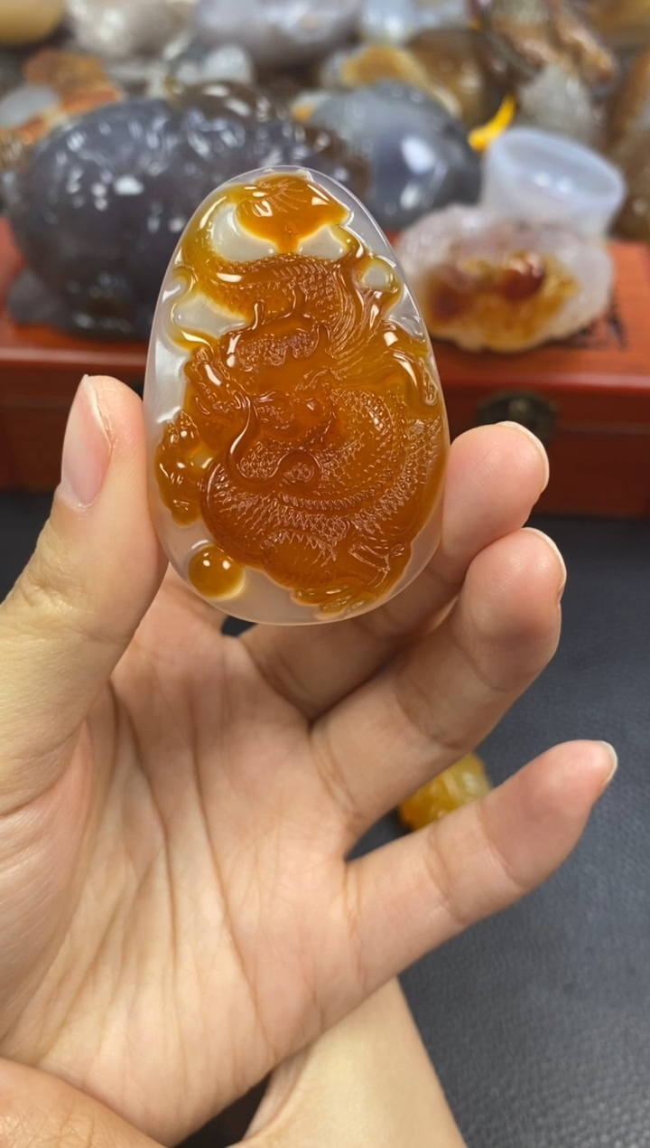 未镶嵌挂件玛瑙/玉髓伟*1