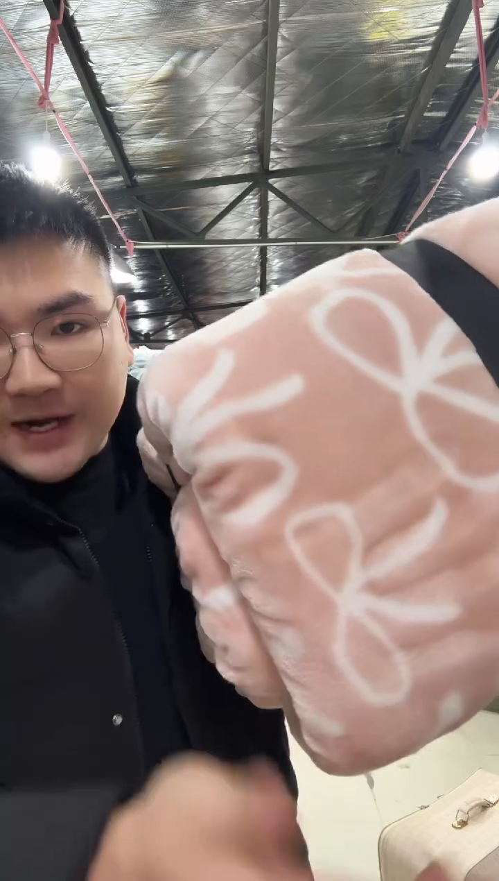 兔毛【2*2.3米毯子】外贸原单毛毯底价拼手速