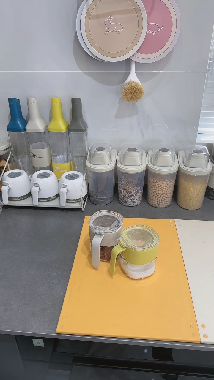 【闪购商品】瓷调味罐3件套