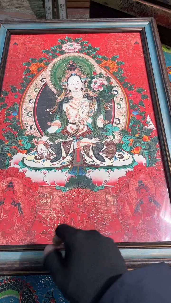 卷轴画路路的唐卡tk160