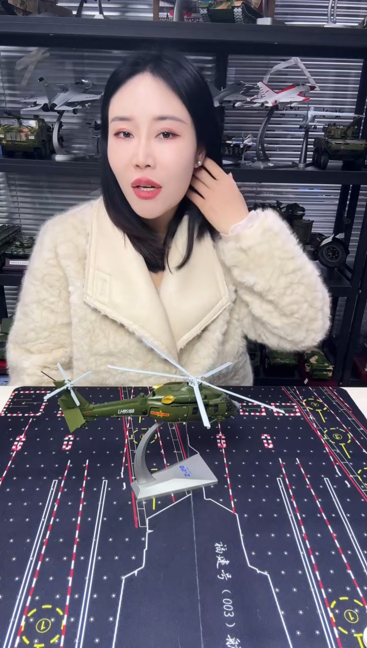 1/72合金飞机模型直20 
