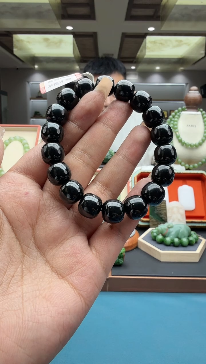 未镶嵌手串和田玉hq12