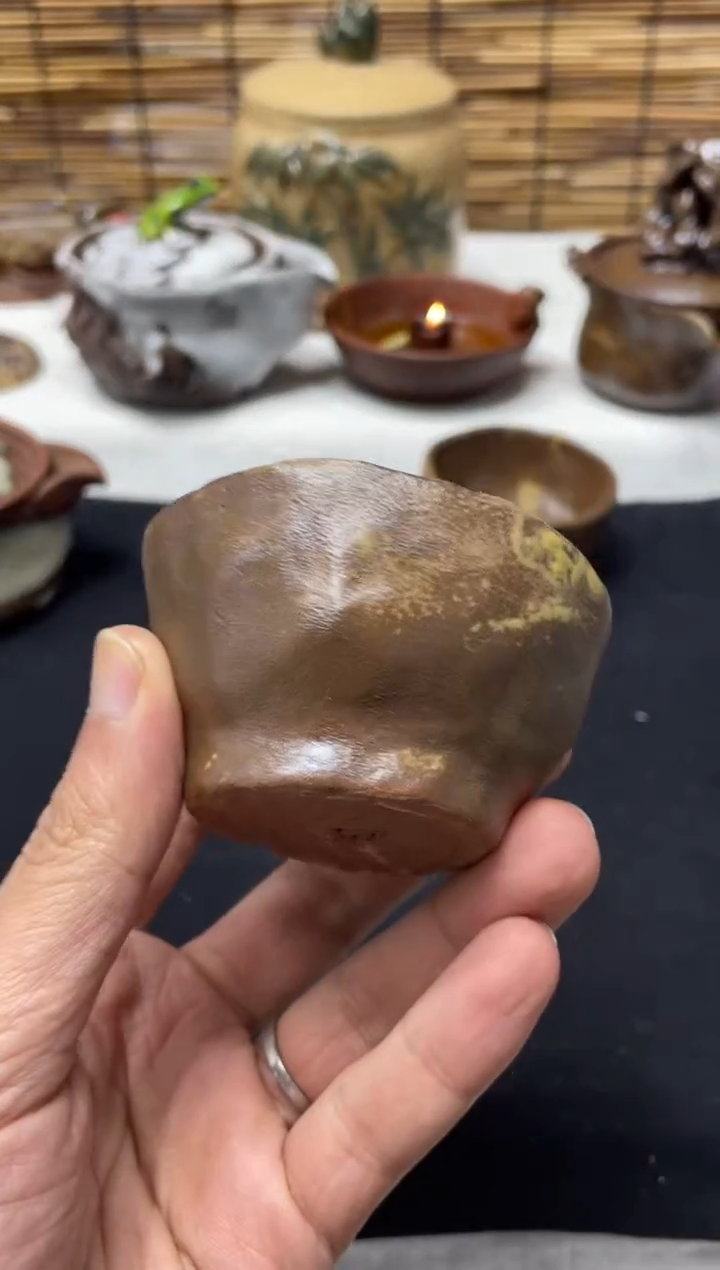 【闪购商品】杯精美粗陶手工柴烧