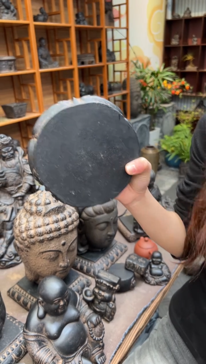 陶土【火山泥】金箍坛底座