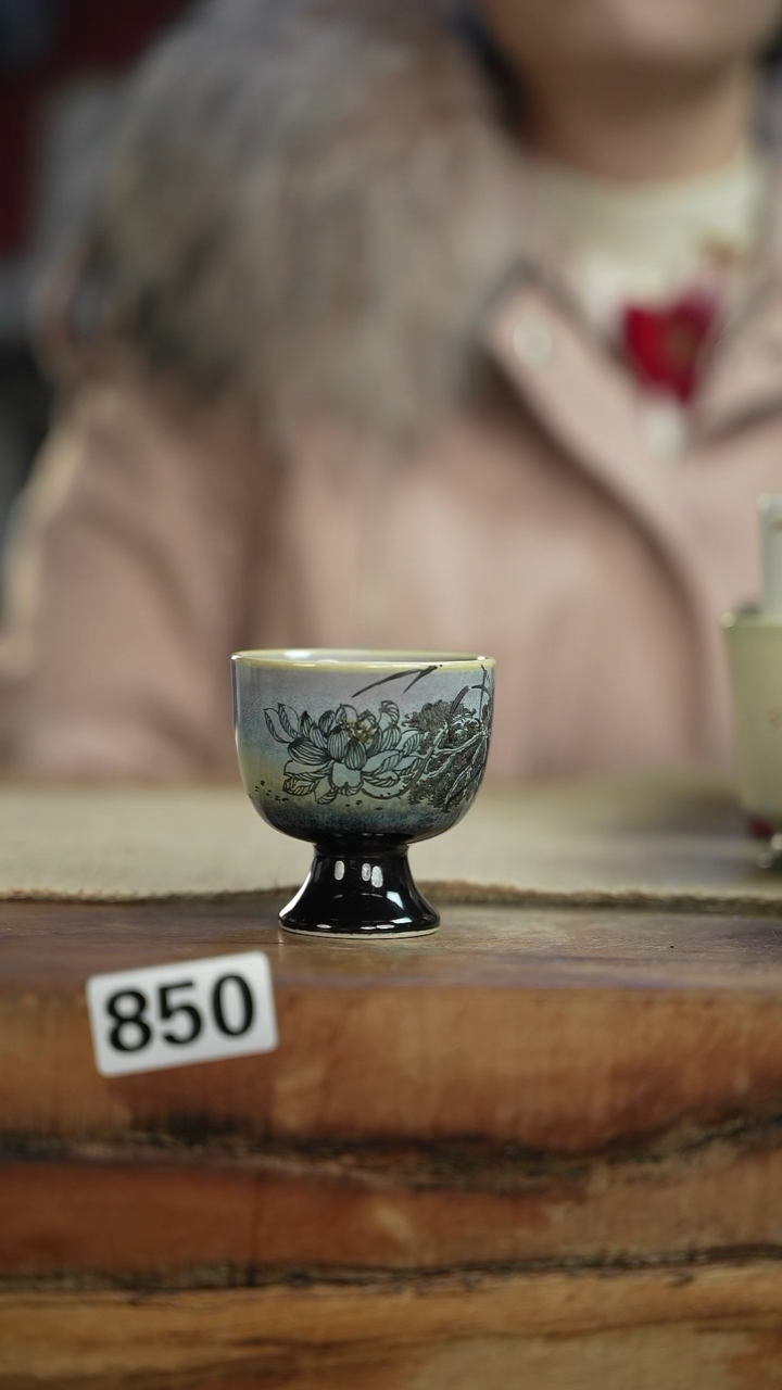 【闪购商品】杯等烟雨陶瓷手作杯850