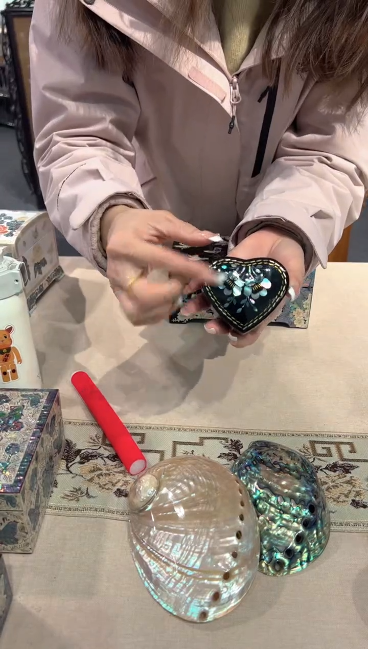 【闪购商品】老货微瑕·弘贝雅螺钿漆器文化馆