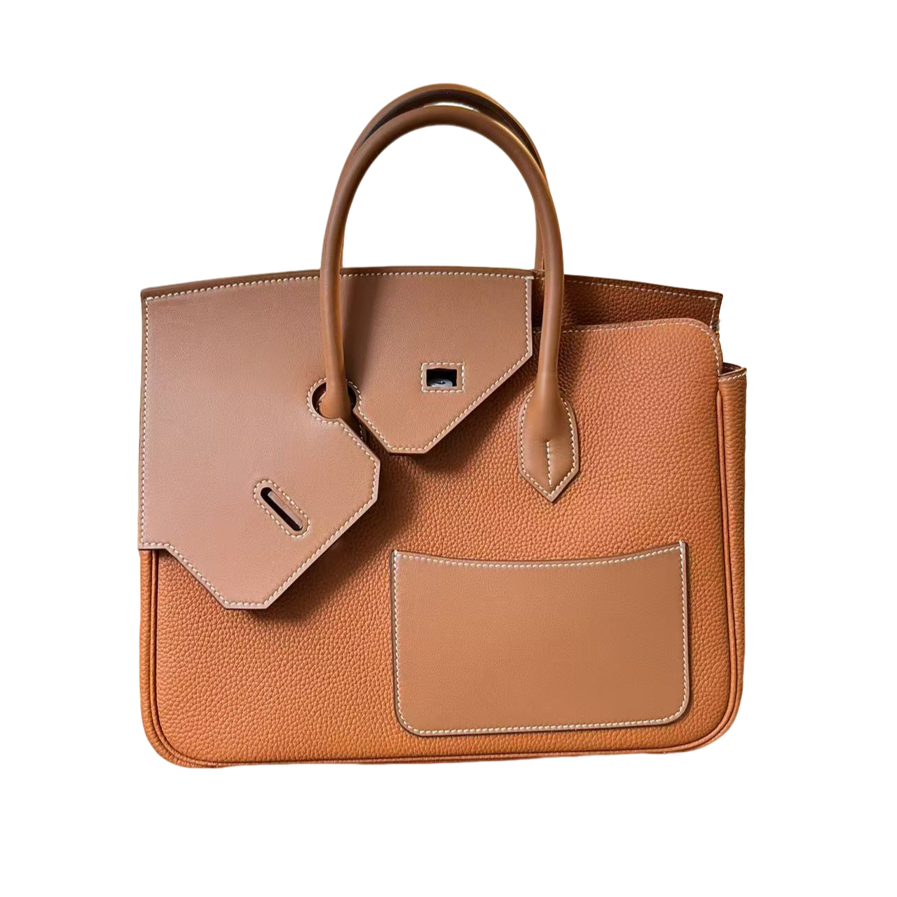 【茉丽芳华定制女包】双面铂金进口togo牛皮30/25/12手拎斜挎简约