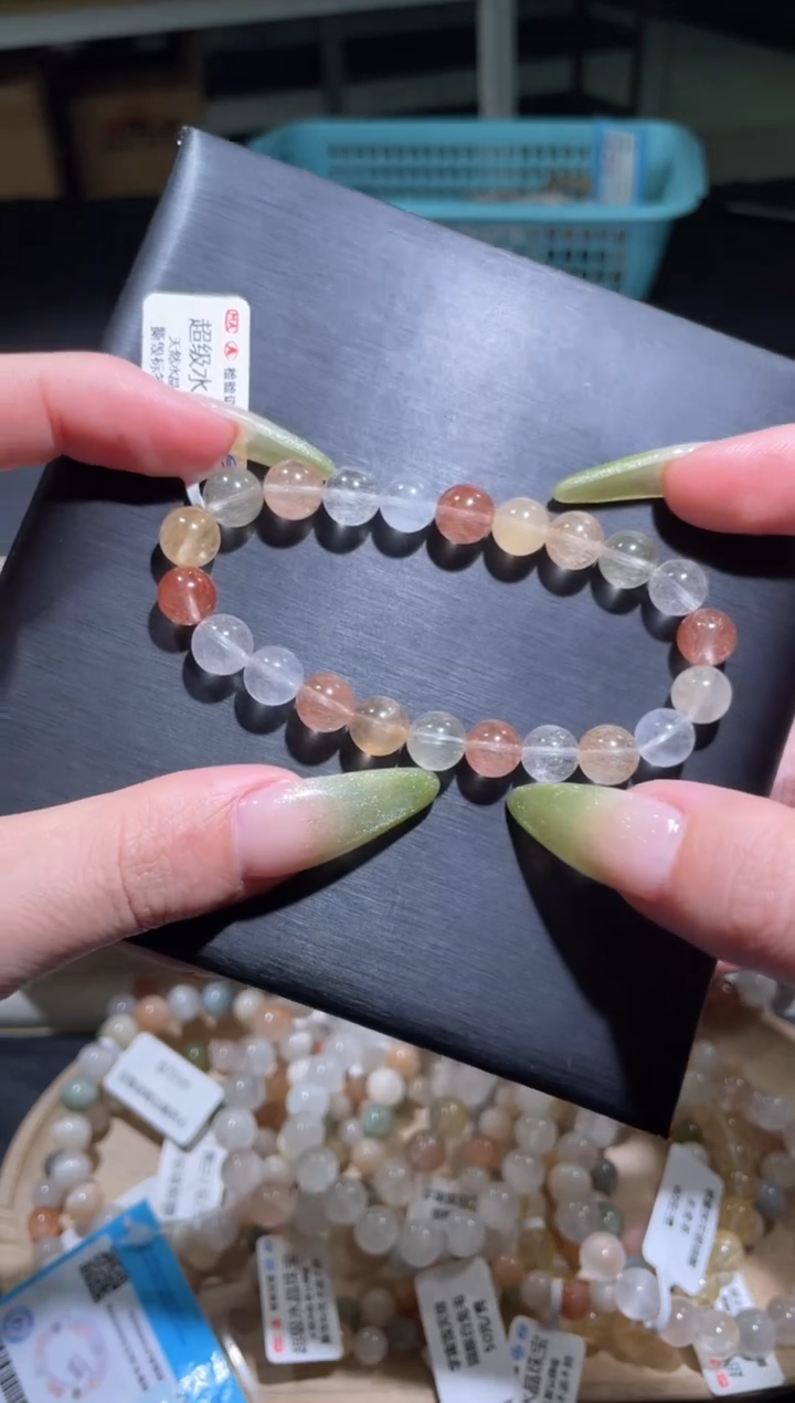 【闪购商品】水晶手链未镶嵌158号多样性发货一P  8+