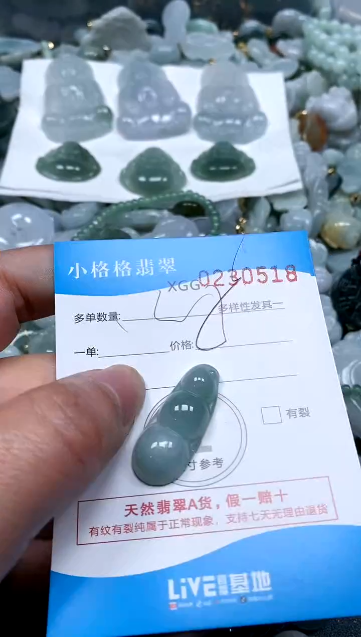 【闪购商品】翡翠颈饰未镶嵌闪购商品0230518