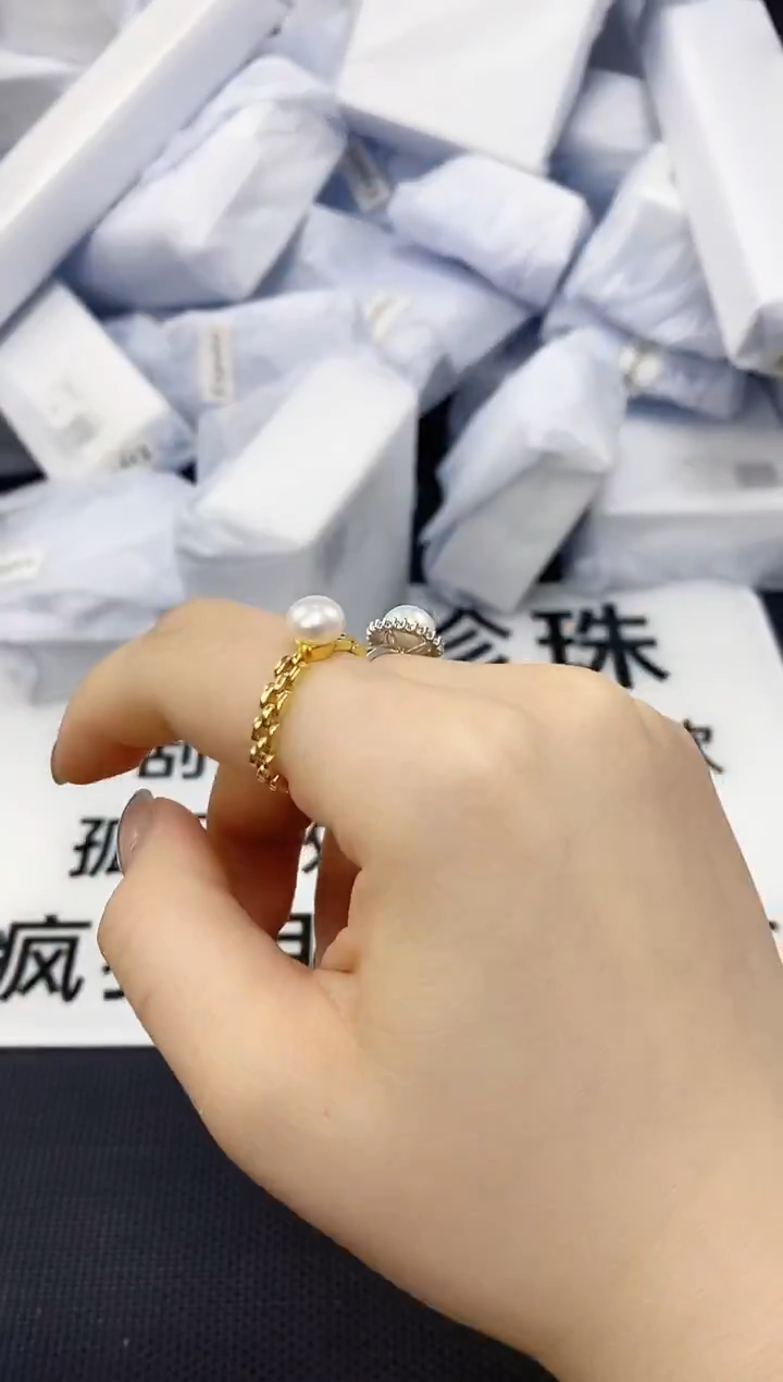 未镶嵌耳饰淡水珍珠jz1023