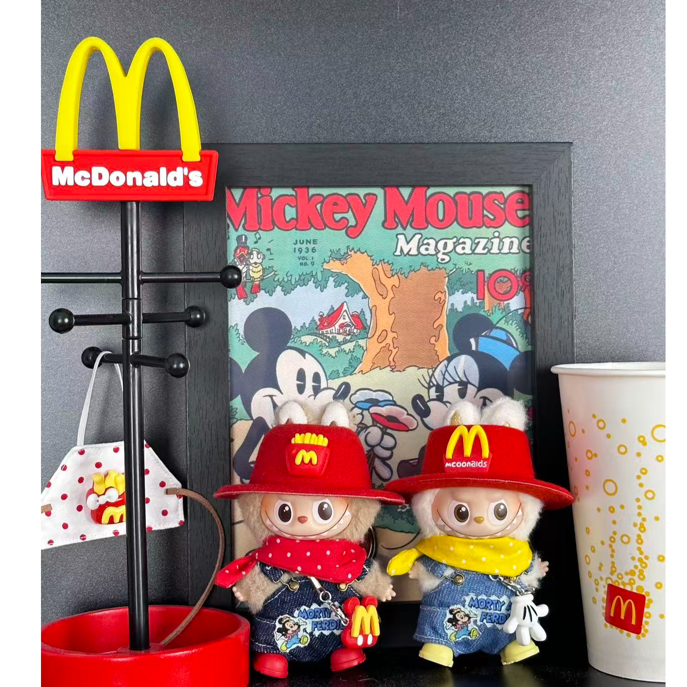 【不含娃】仅4.0小鼻嘎拉布布娃衣麦当当mini拉布布娃衣着替套装