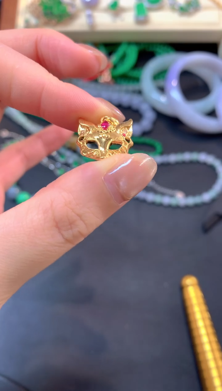 吊坠(不含链)18K金吊坠|450