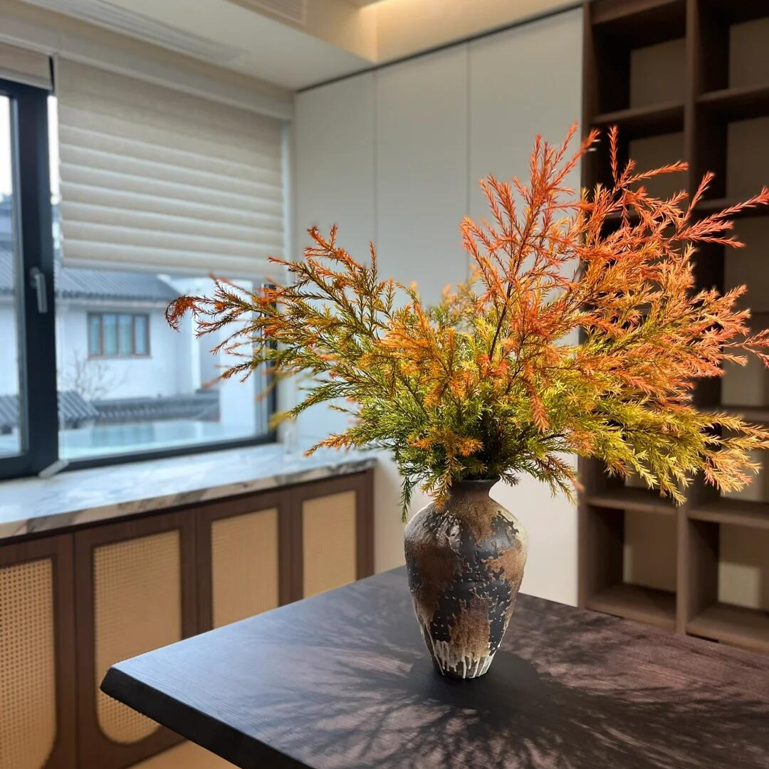 千层金秋天氛围感落地款花材 室内绿植鲜切枝吸色花 云南昆明直发