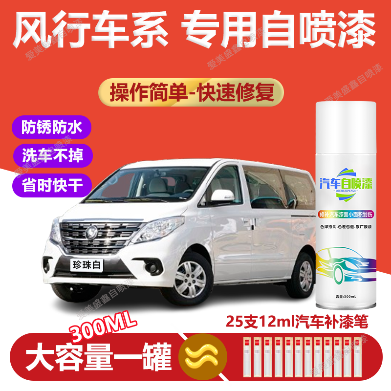 51.东风风行s500sx6t5+t5evo景逸X5x6X3S50汽车专用划痕修复自喷