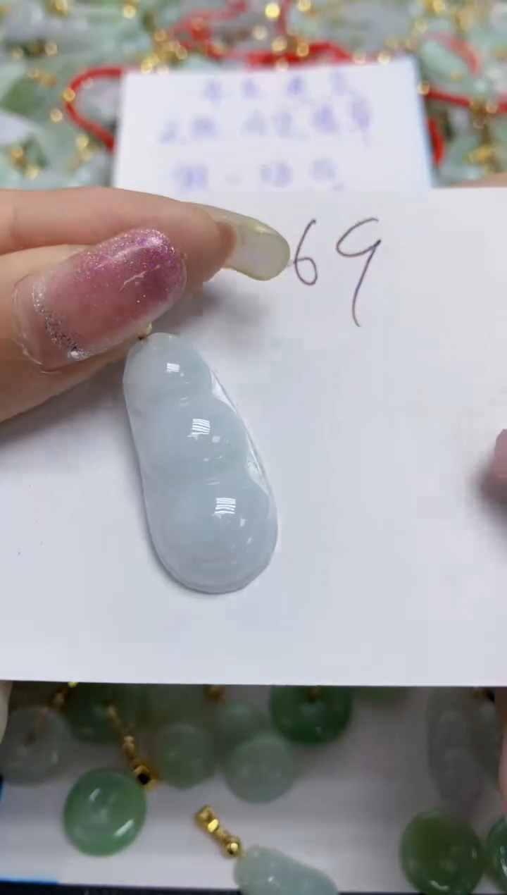 【闪购商品】翡翠颈饰合金天然翡翠A货