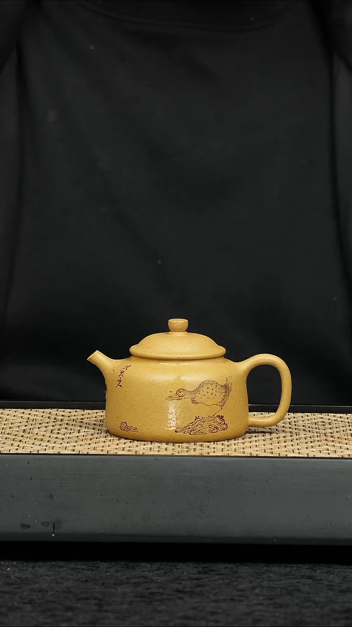 茶壶紫砂五堂 禅钟-黄金段泥