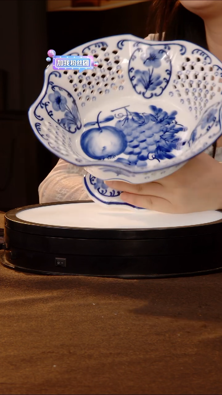 摆件瓷片景德镇陶瓷 摆件 d857