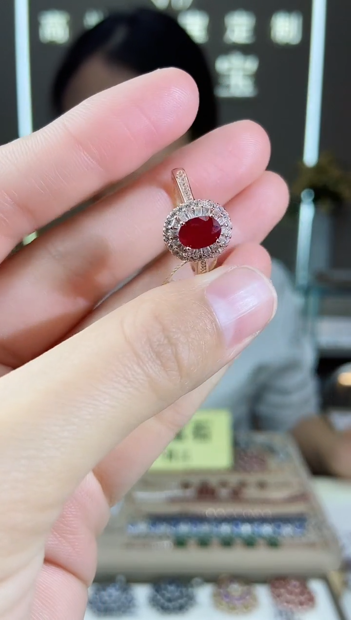 【闪购商品】红宝石手饰银S925镶嵌手饰