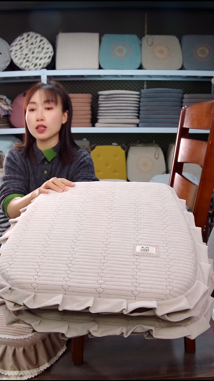 布绒布小耳边：米色4个