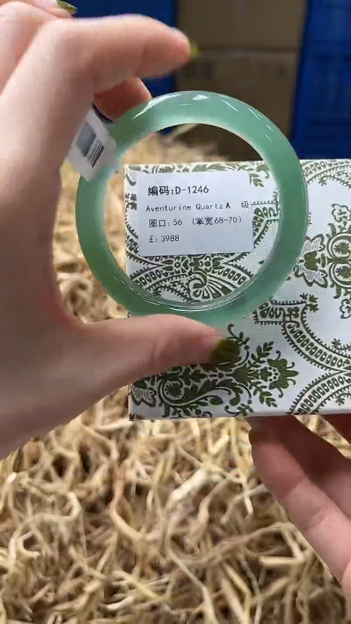 未镶嵌手镯石英质玉D-1246