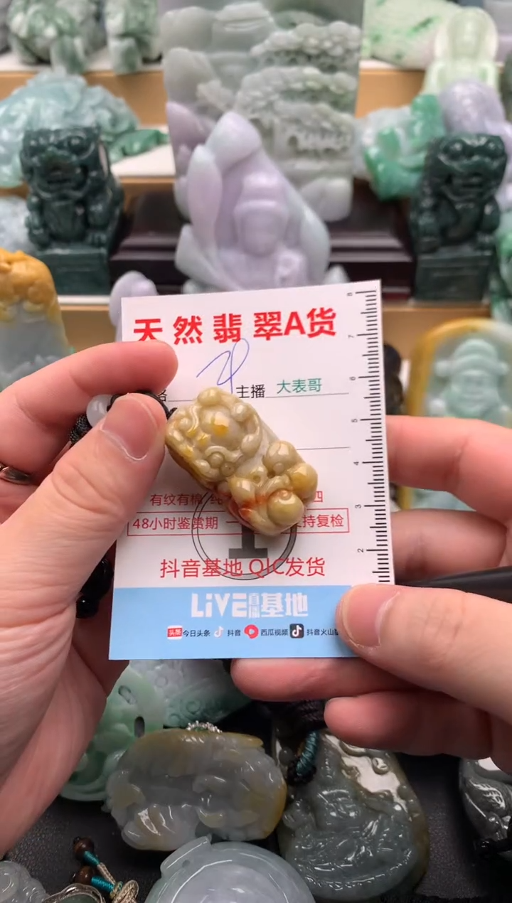 吊坠(不含链)未镶嵌翡翠1