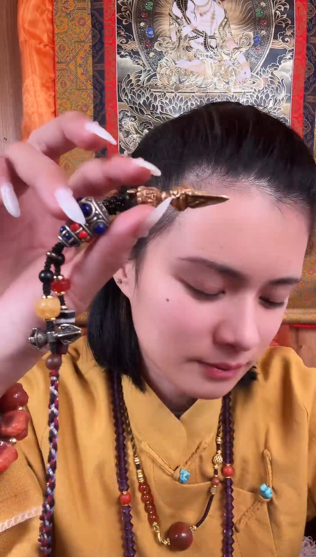 非金属无藏式风格珠串