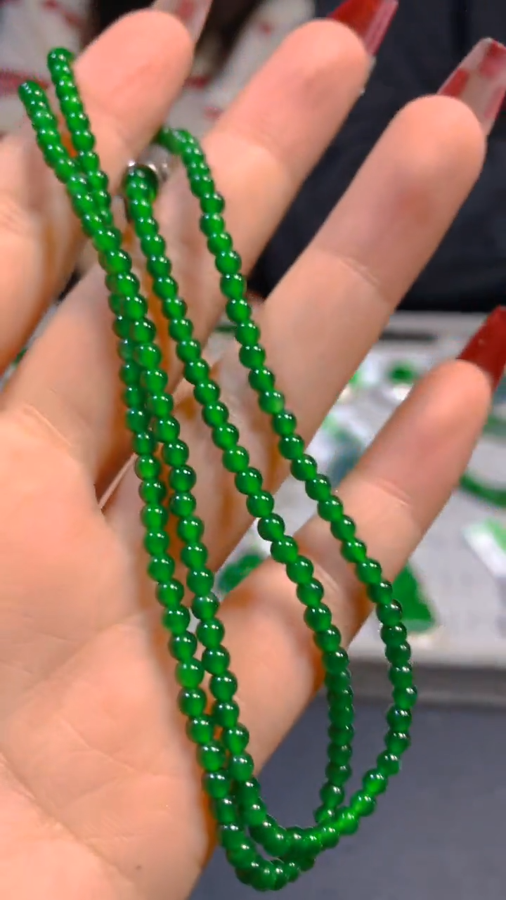 【闪购商品】翡翠项链未镶嵌0145869019多样性发一
