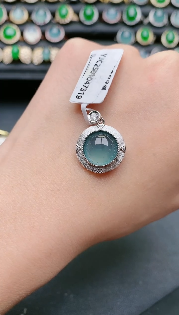 【闪购商品】翡翠戒指银S925镶嵌11111