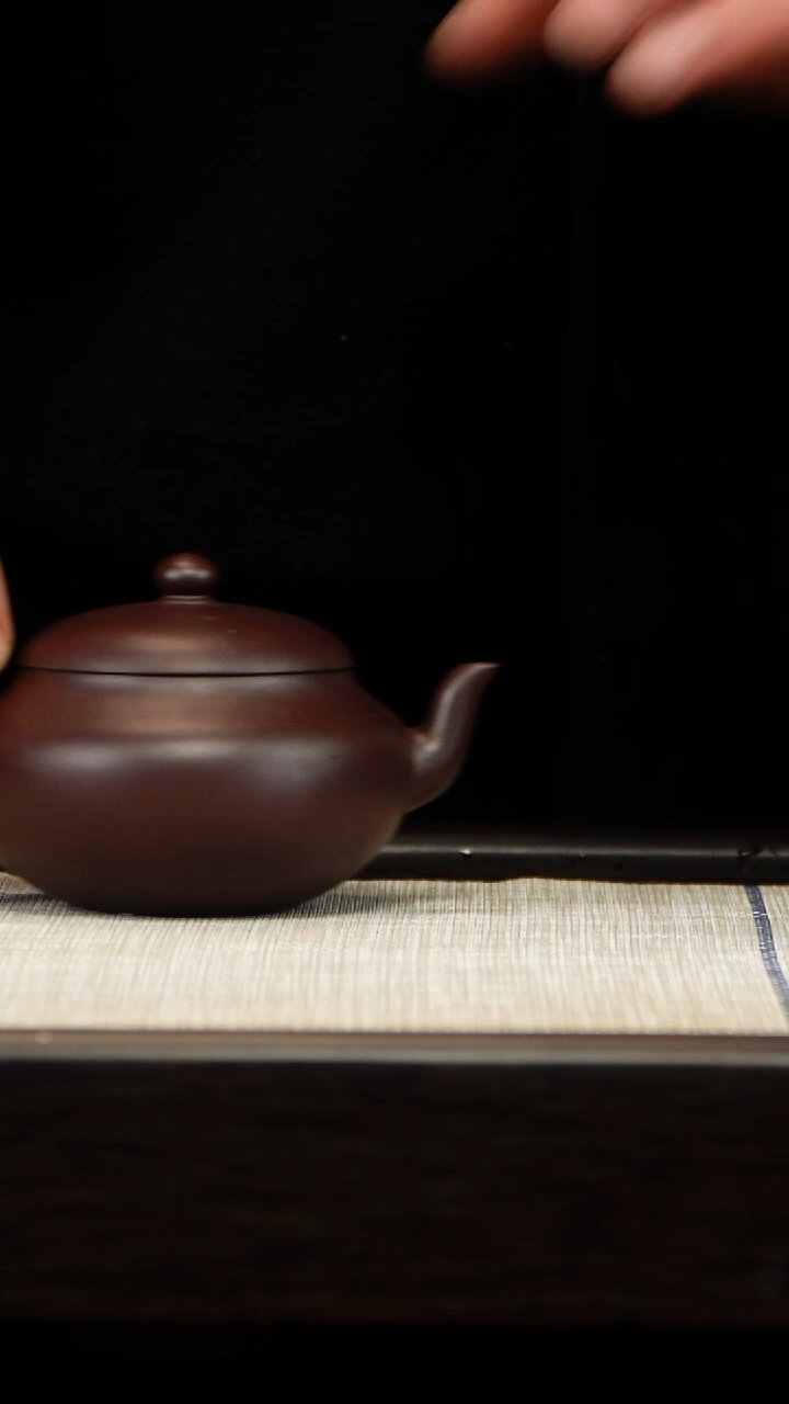 茶壶紫砂紫泥聚缘
