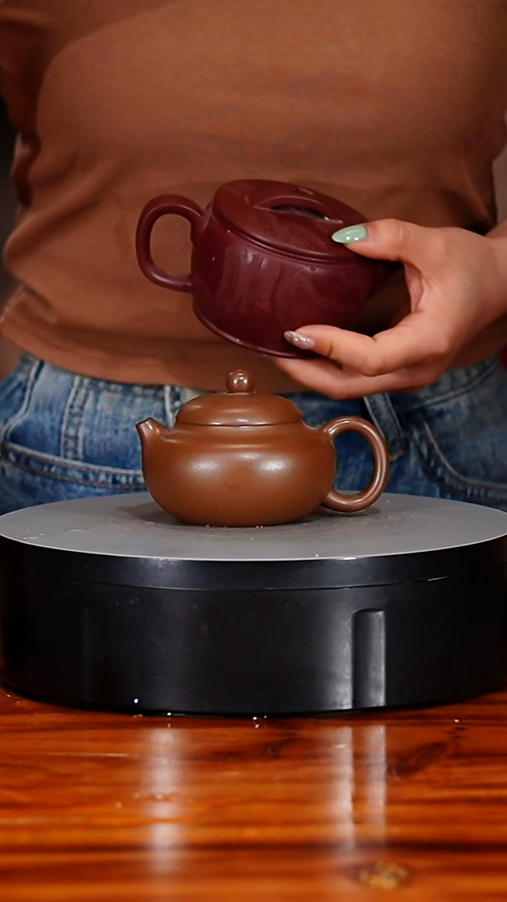 宜兴原矿紫砂壶茶壶120C