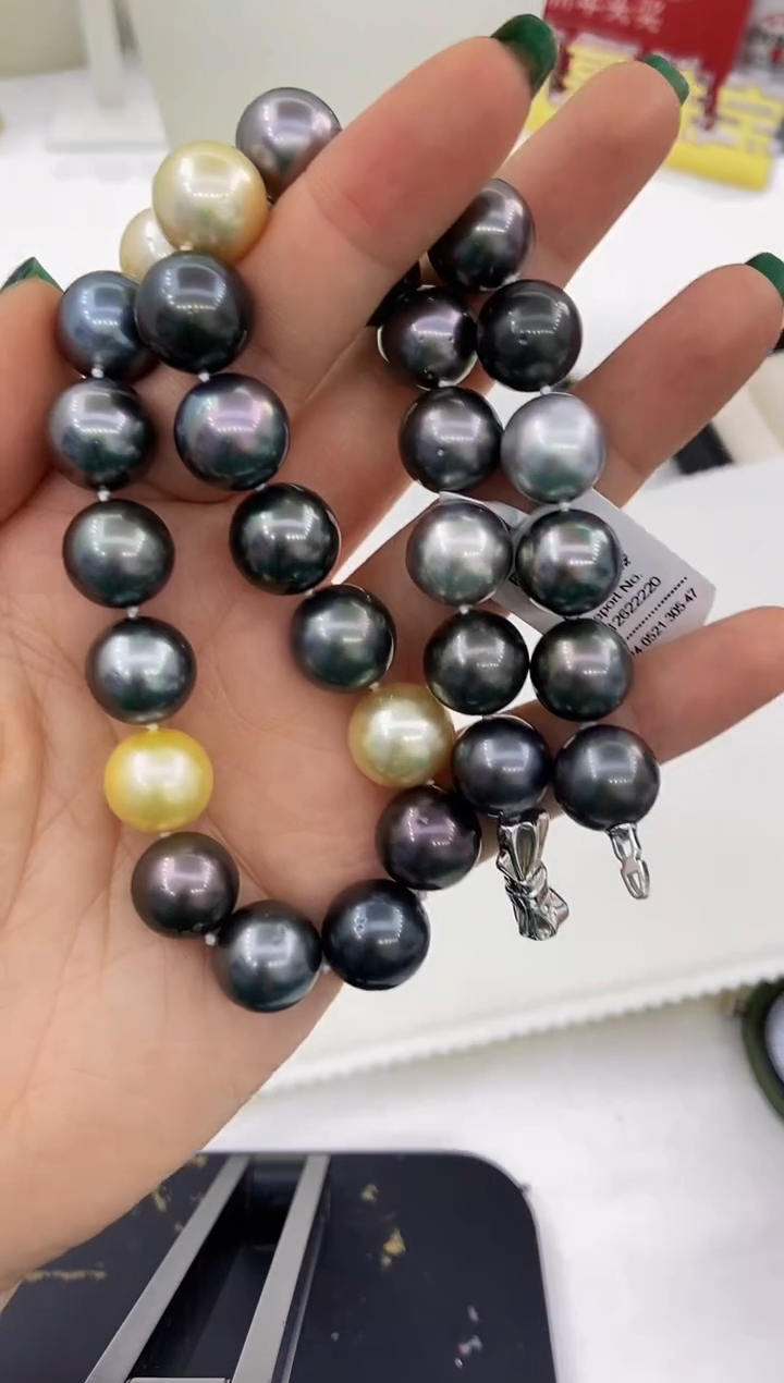 【闪购商品】海水珍珠项链未镶嵌113 13-14mm