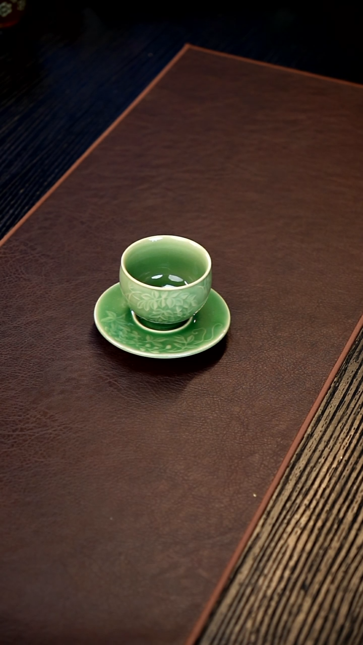 青瓷手工茶器包邮