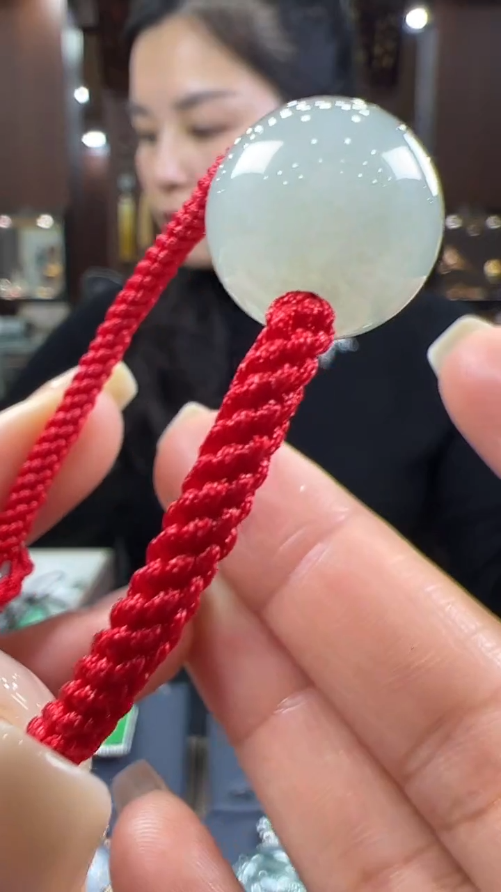 【闪购商品】翡翠挂件未镶嵌手绳