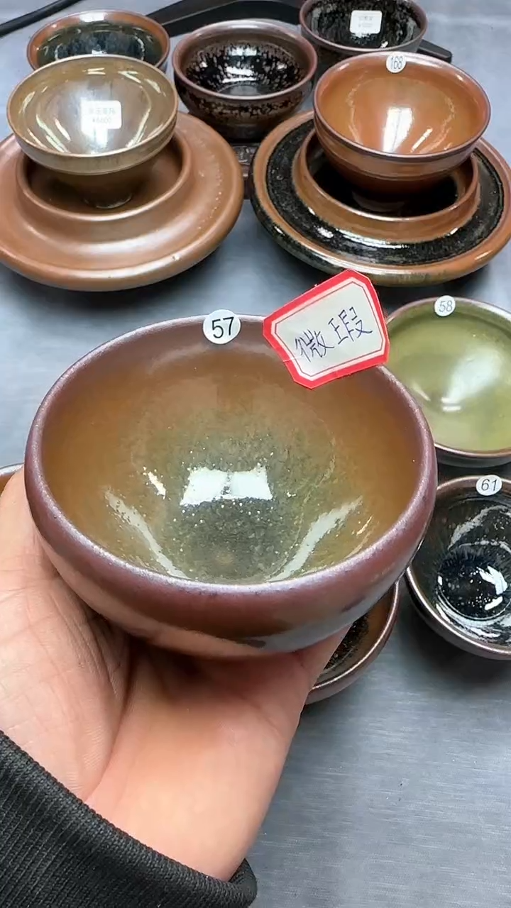 【闪购商品】茶盏印春堂柴烧建盏