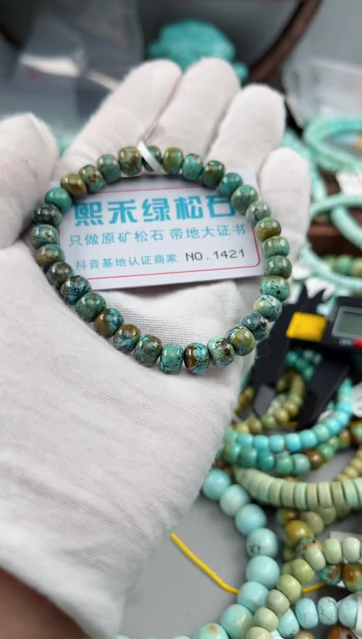 未镶嵌绿松石松石1421