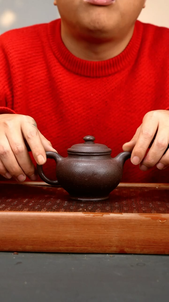 【闪购商品】紫砂茶壶czp 天青 粗砂 掇只