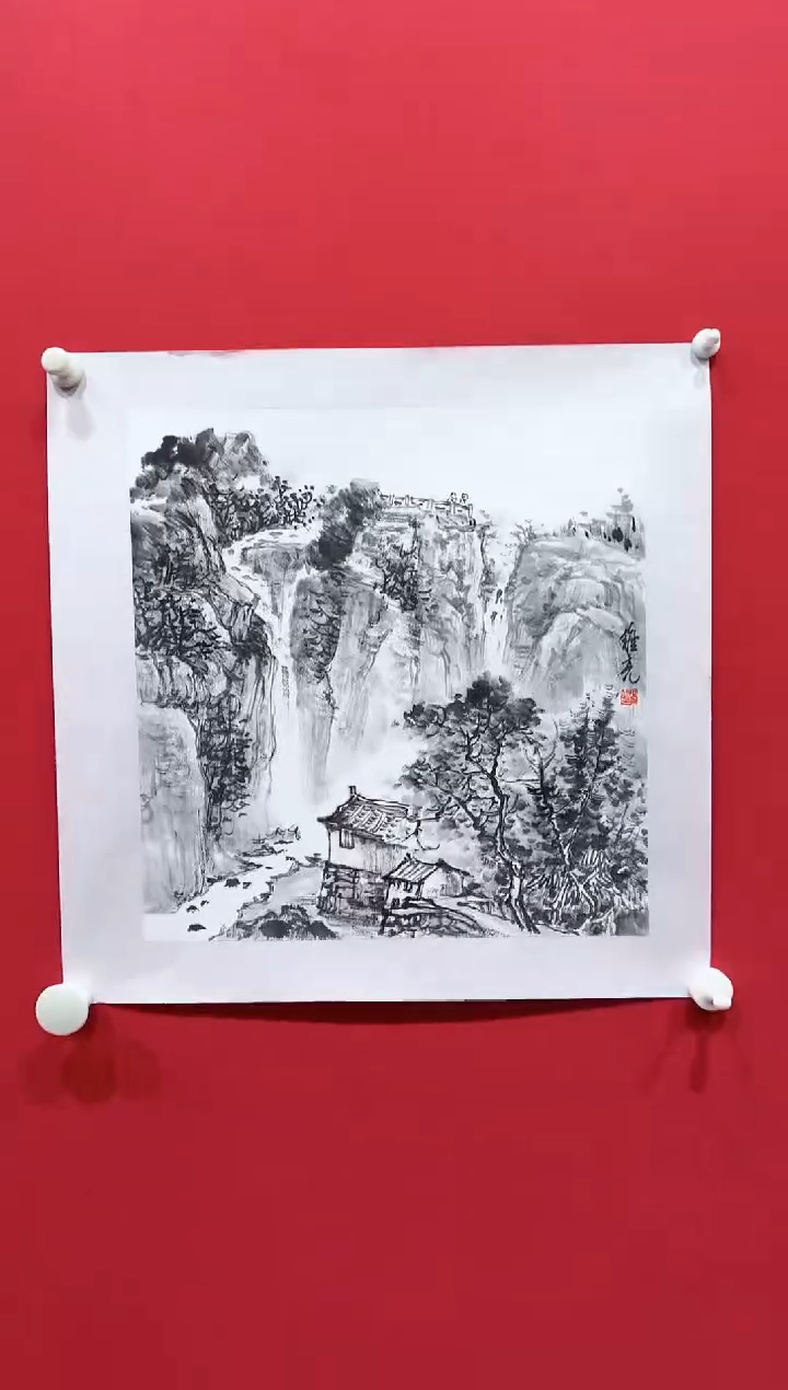 【闪购商品】国画高维亮37*39........