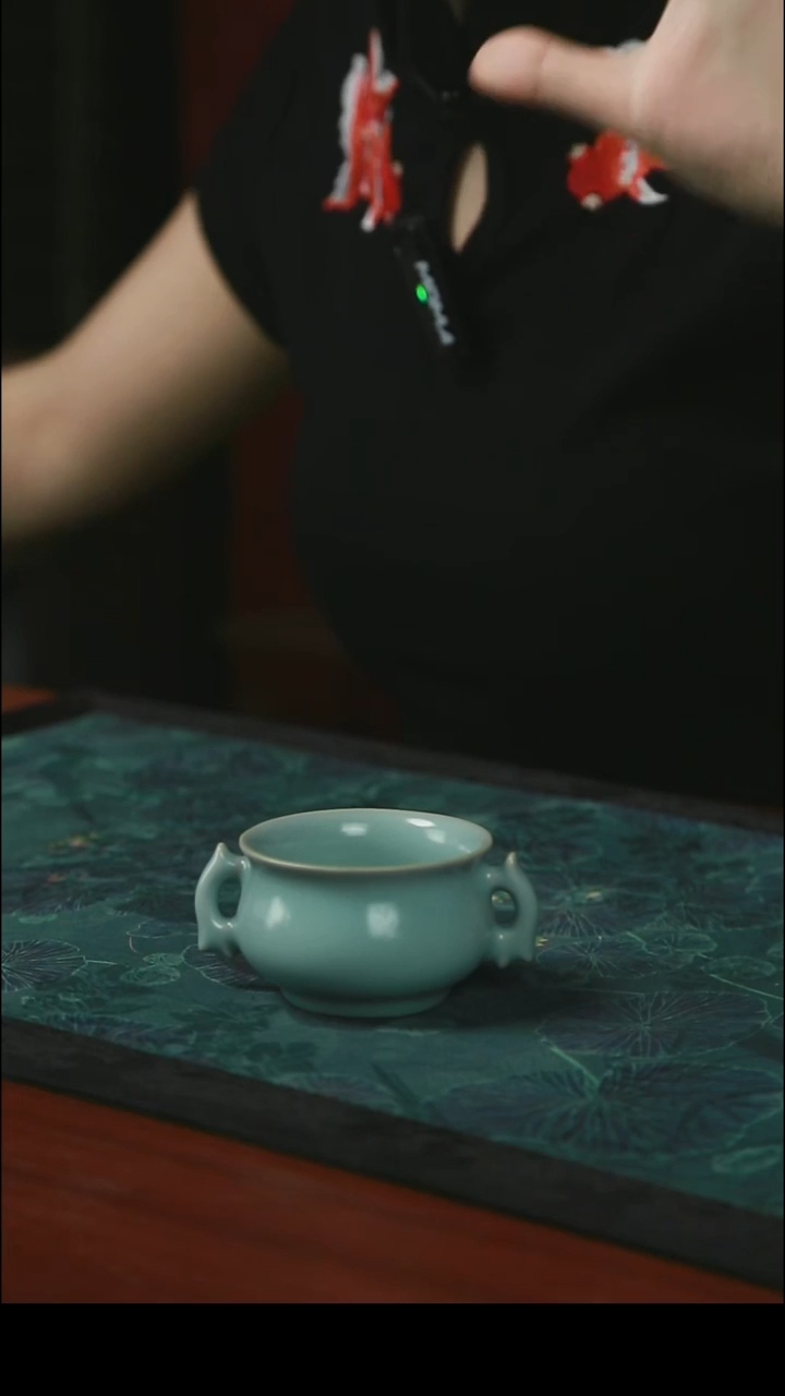 双耳杯 仿古 不开片  一级品  