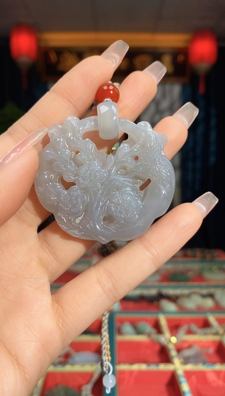 【闪购商品】和田玉颈饰未镶嵌花
